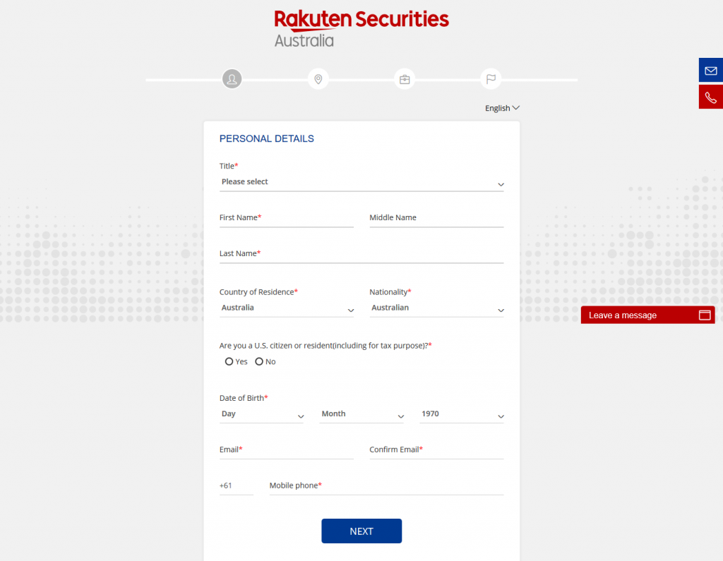 Rakuten-Securities-Account-Opening-Form